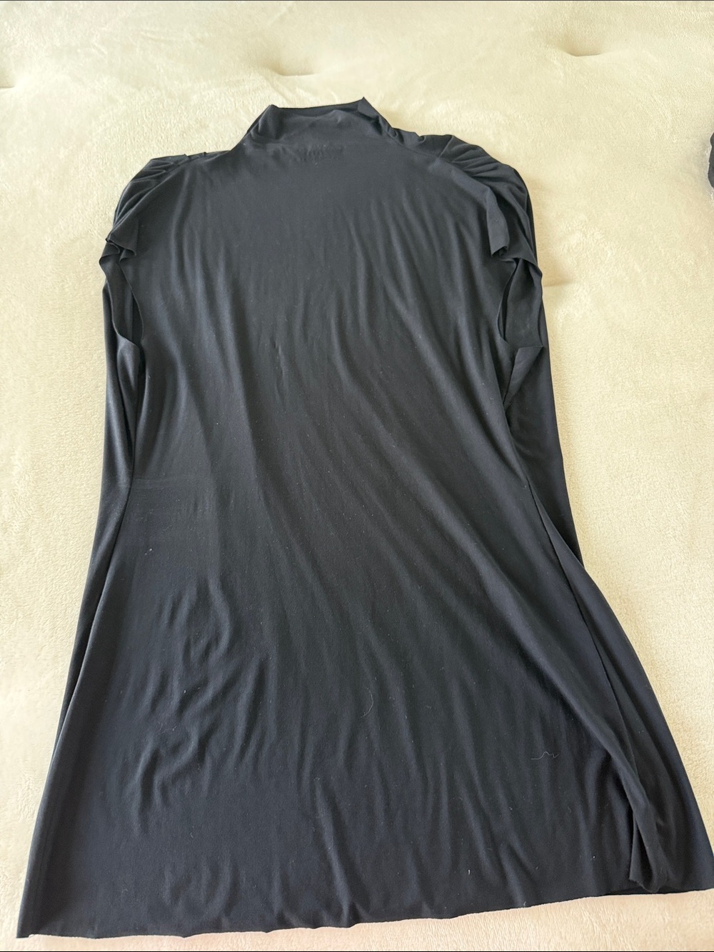 Commando Black Draped Shoulder Butter Top